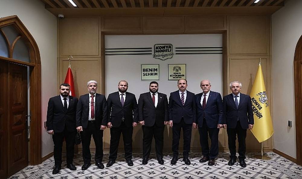 Suriyeli Heyet TDBB Akademi Kapsamında &ldquo;Konya Modeli Belediyecilik" &Ccedil;alışmalarını Yerinde İnceledi