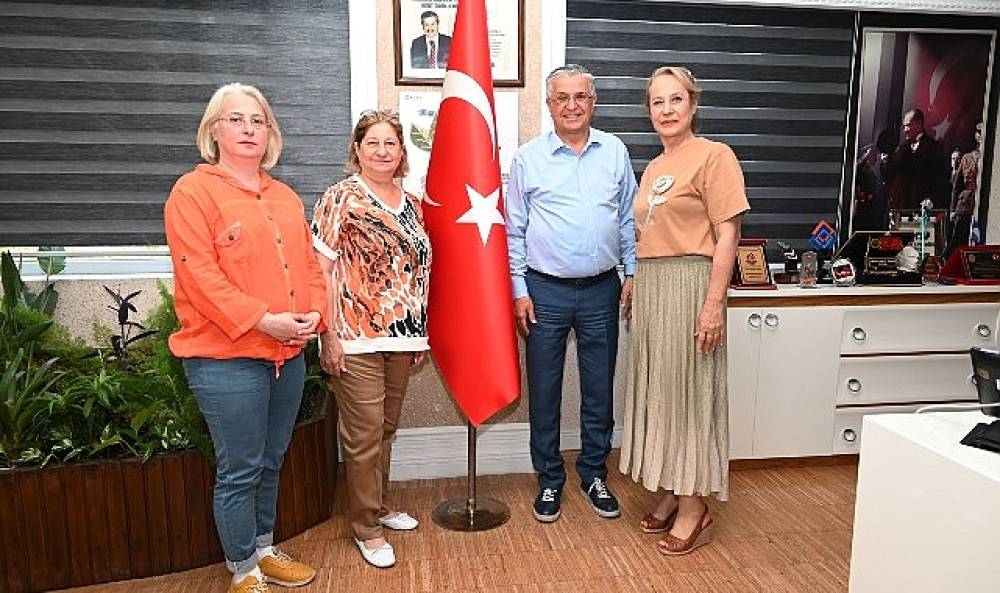 Türk Kadınlar Birliği'nden Başkan Topaloğlu'na ziyaret