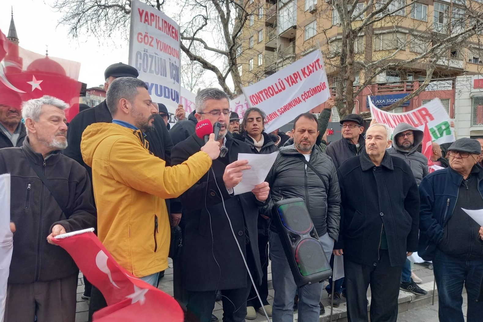 İmar Yasasına Takılanlar Derneği'nden Bursa'da yıkım tepkisi: Yıkım &ccedil;&ouml;z&uuml;m değil