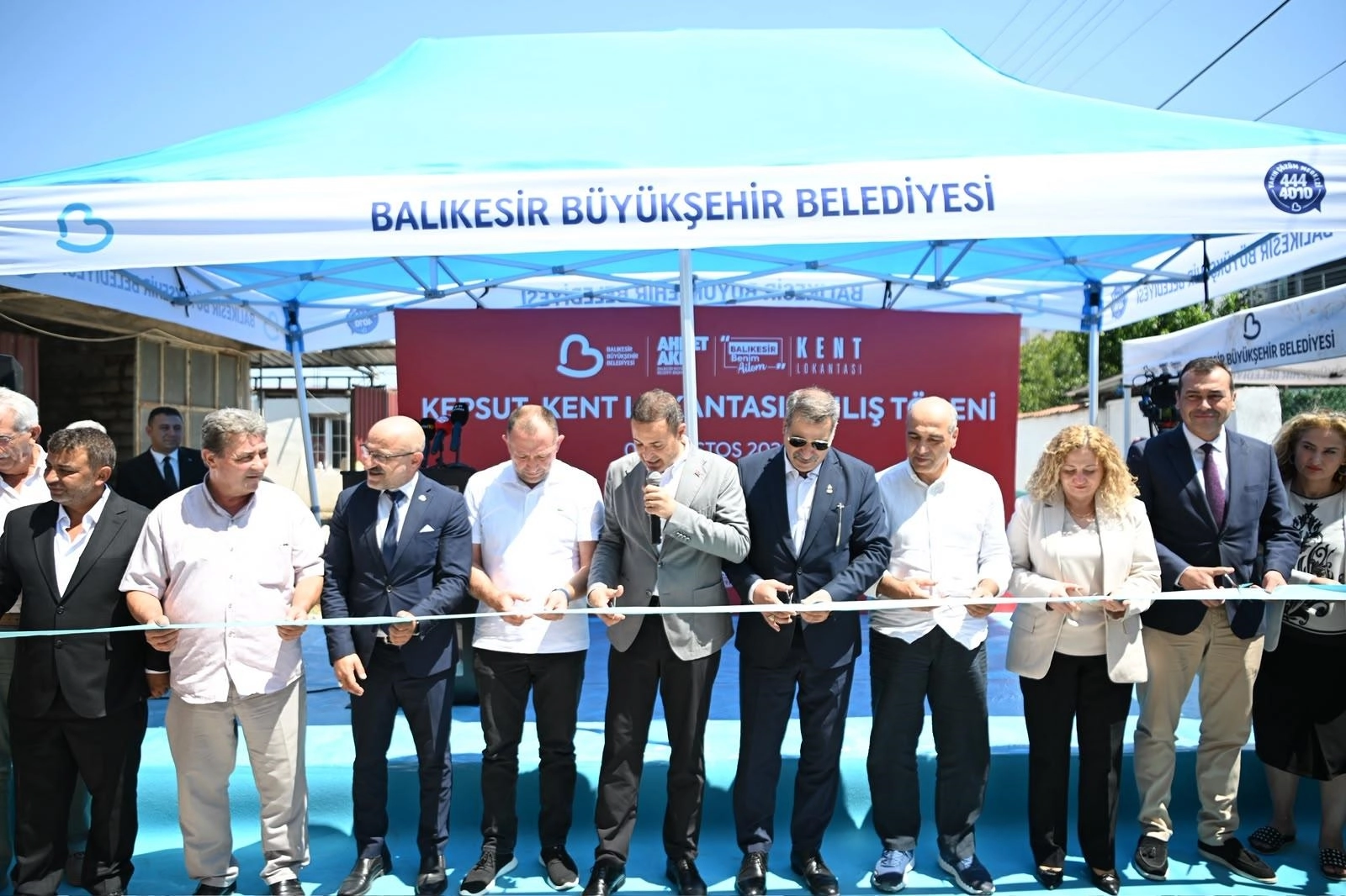 Balıkesir'de Kepsut&rsquo;a Kent Lokantası ve altyapı desteği