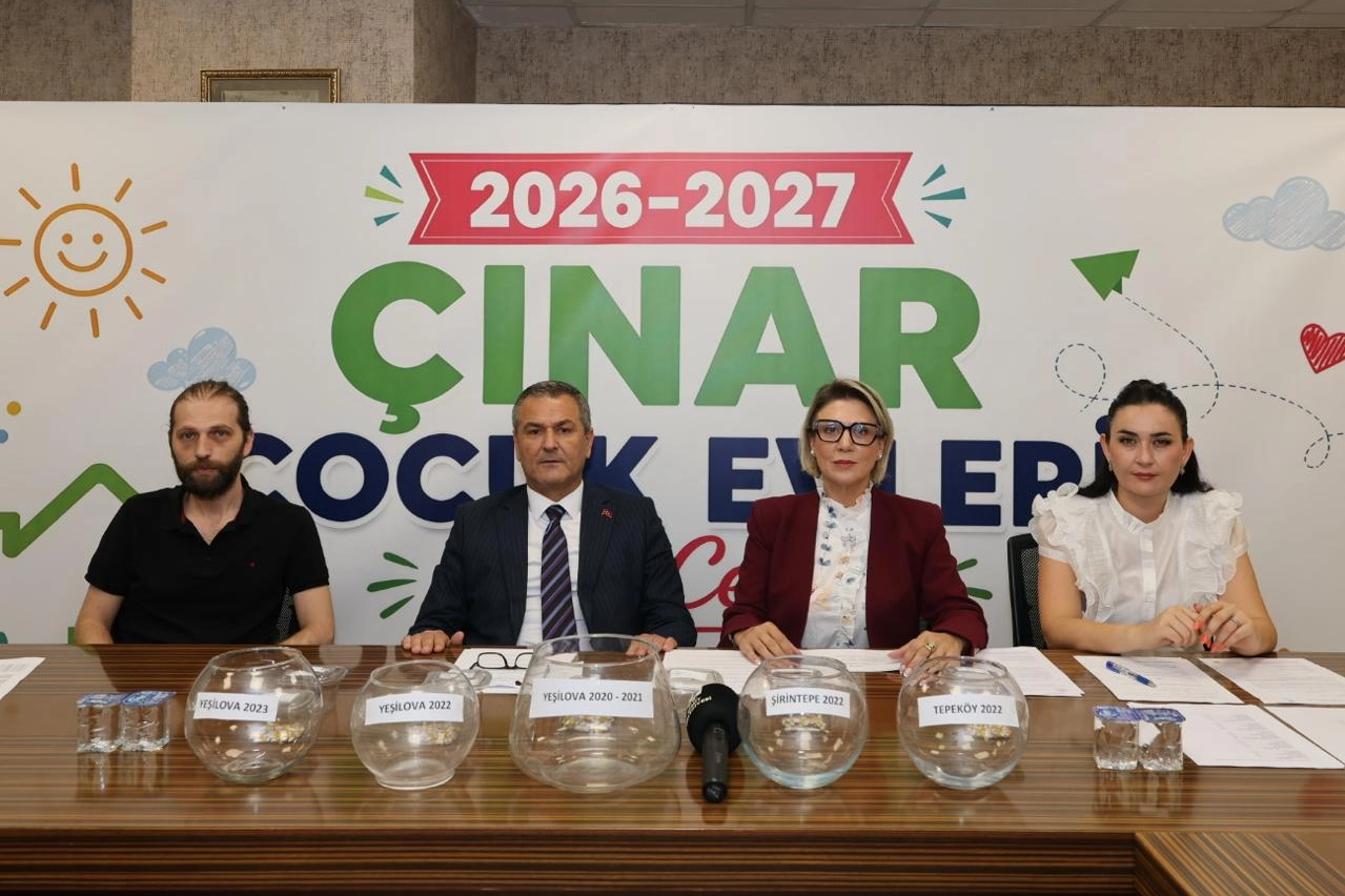 İzmit'te 3 &Ccedil;ınar &Ccedil;ocuk Evi i&ccedil;in kura &ccedil;ekimi ger&ccedil;ekleştirildi