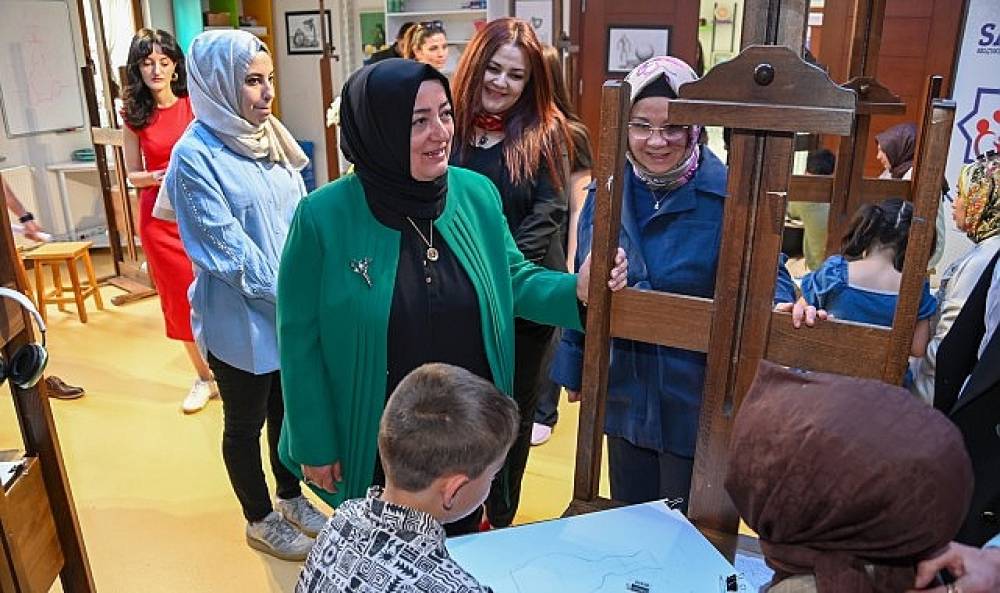 Selçuklu Sanat ve Tasarım Atölyesi, “Anneme Sürprizim Var" Etkinliğine Ev Sahipliği Yaptı