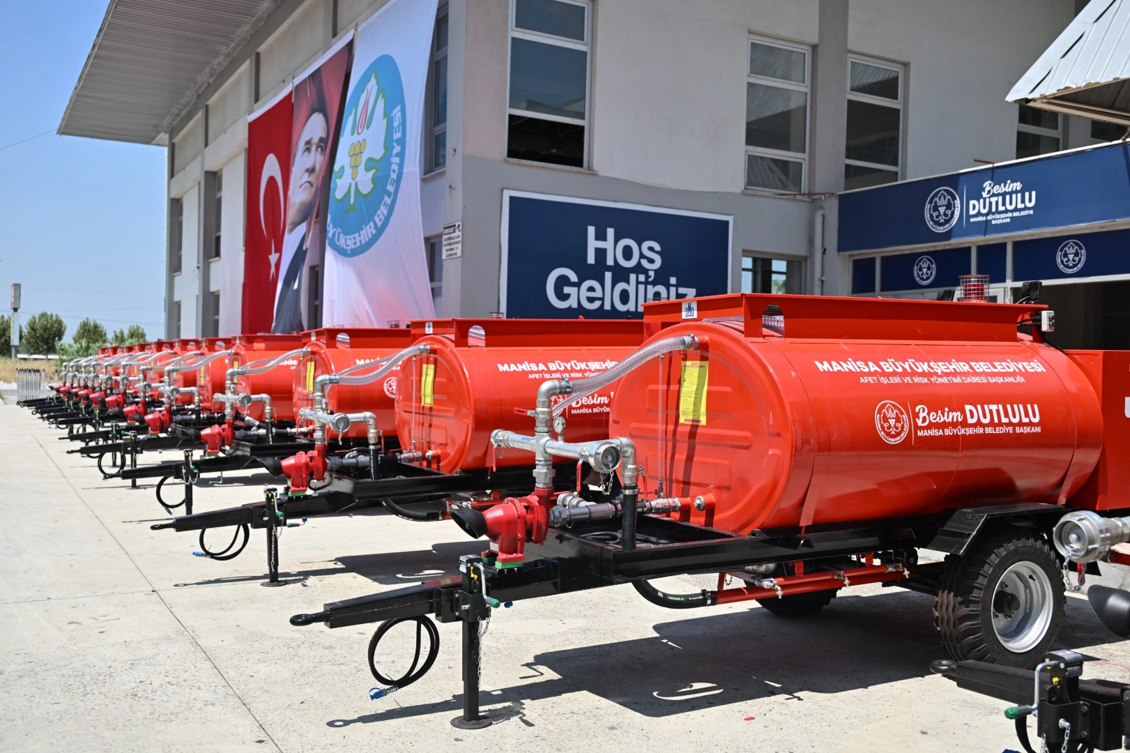 Manisa yangınlara karşı ilk m&uuml;dahaleyi g&uuml;&ccedil;lendiriyor