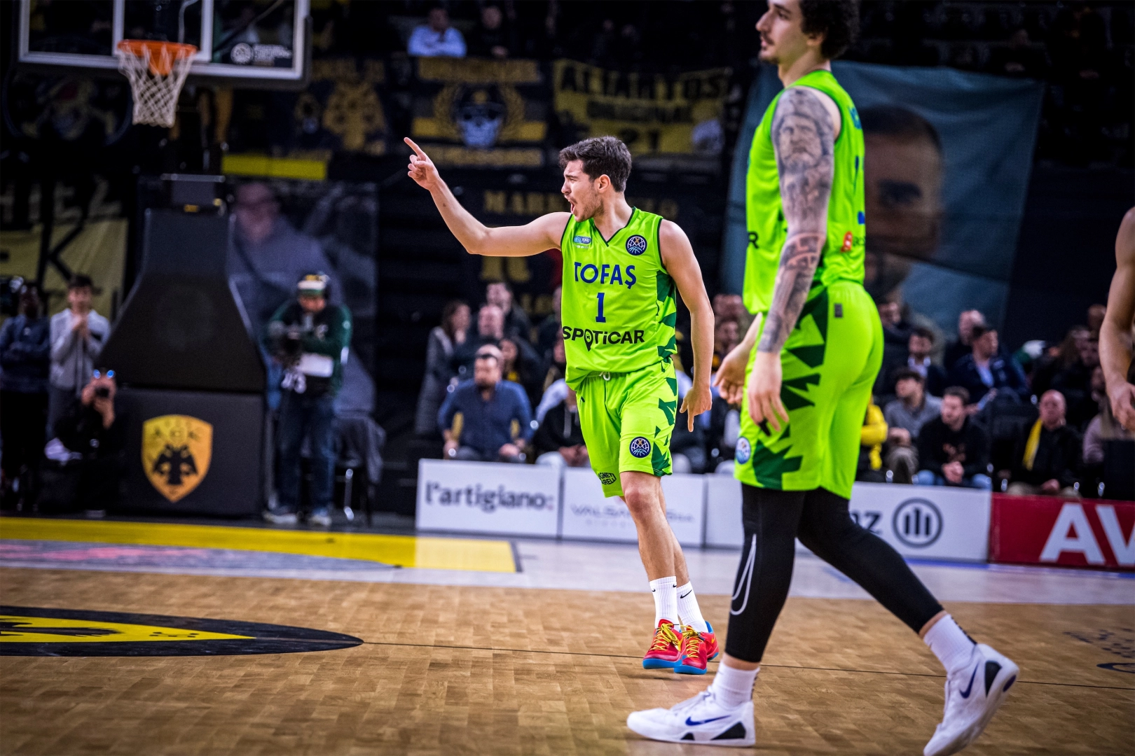 TOFAŞ, Yunanistan&rsquo;dan 96-88 mağlup d&ouml;nd&uuml;