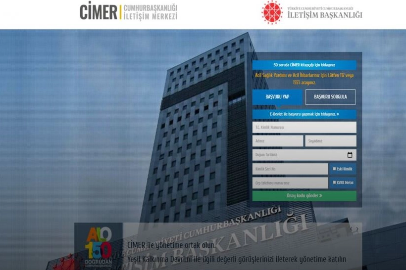 CİMER, yurt dışındaki vatandaşların &ccedil;ağrılarını da &ccedil;&ouml;z&uuml;yor