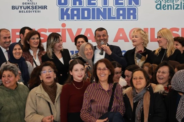 Denizli'de &Uuml;reten Kadınlar Festivali kapılarını a&ccedil;tı