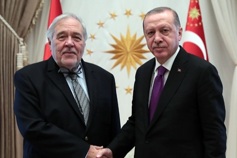 Cumhurbaşkanı Erdoğan'dan T&uuml;rk tarihinin duayenine taziye mesajı