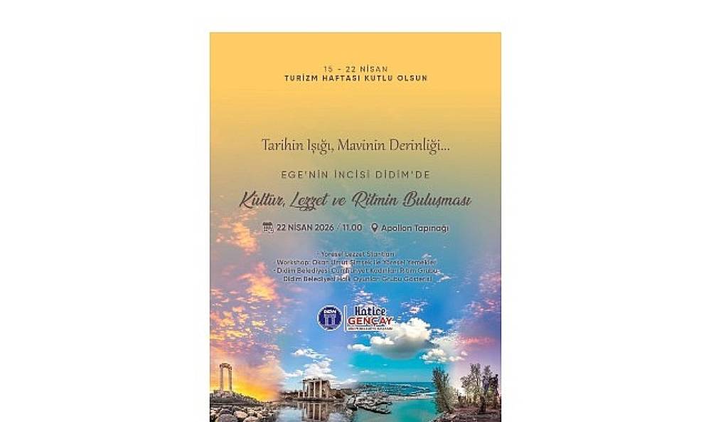 Didim Belediyesi'nden Turizm Haftasında K&uuml;lt&uuml;r, Lezzet ve Ritim Buluşması
