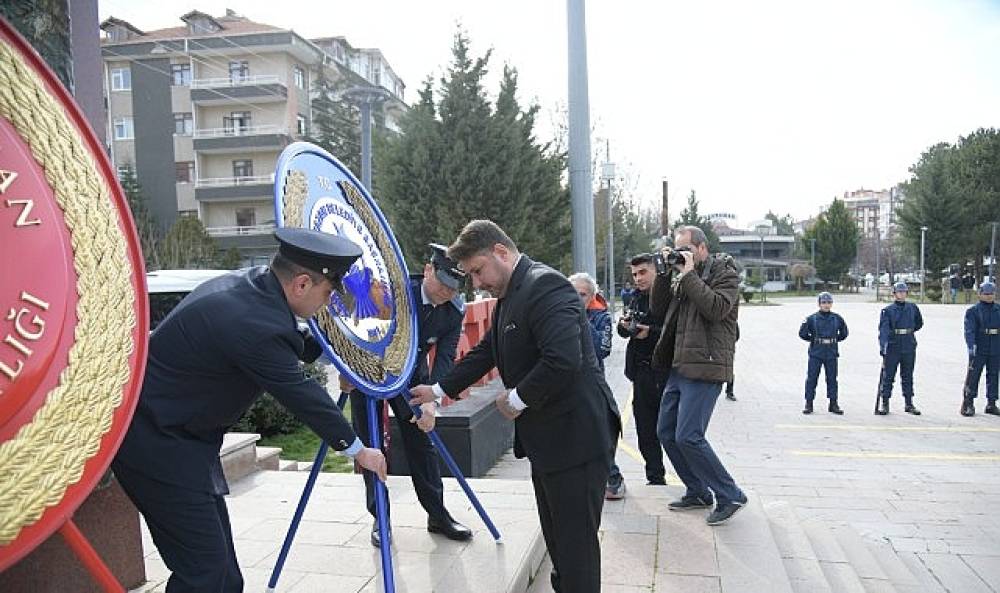 &Ccedil;anakkale Şehitleri Saygıyla Anıldı