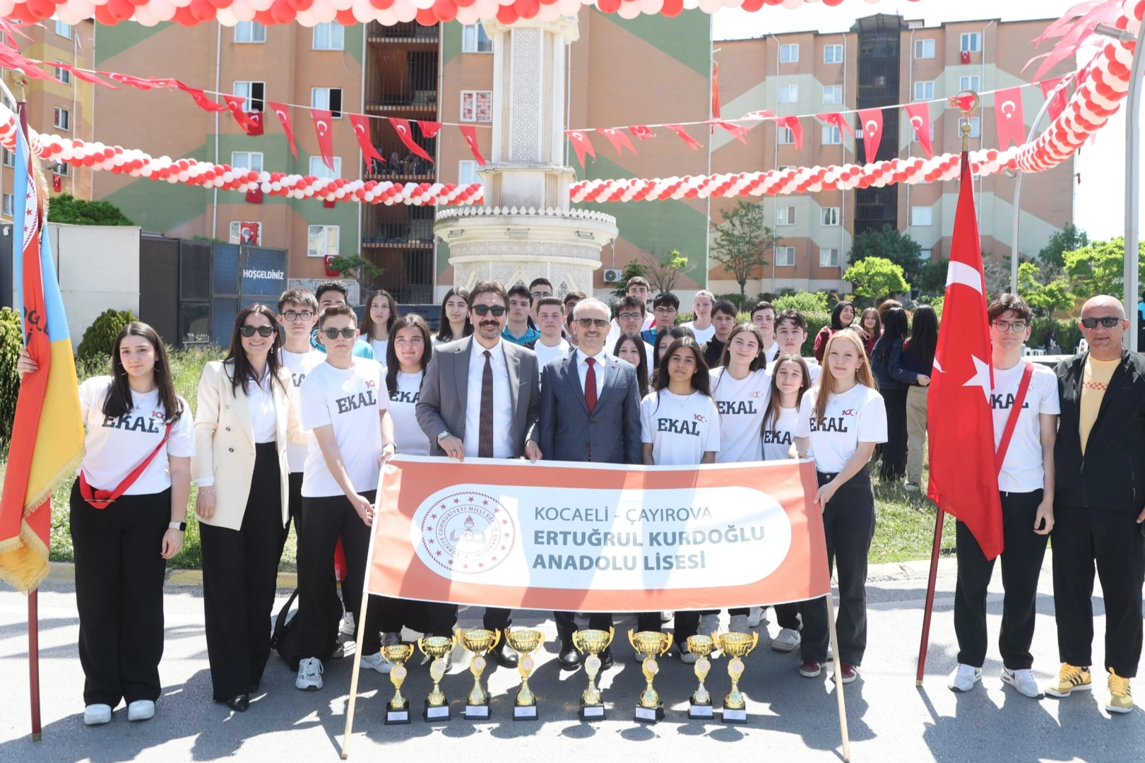 &Ccedil;ayırova&rsquo;da 19 Mayıs coşkusu