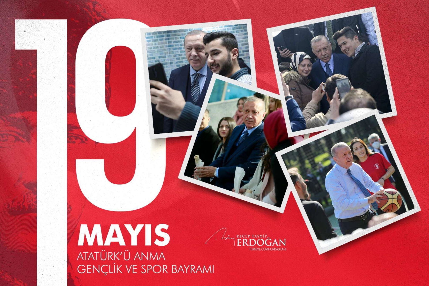 Cumhurbaşkanı Erdoğan&rsquo;dan 19 Mayıs mesajı
