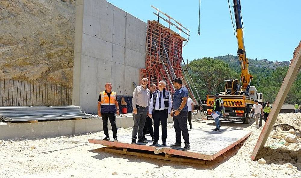 ASAT Kaş'ın i&ccedil;me suyu altyapısını g&uuml;&ccedil;lendiriyor 