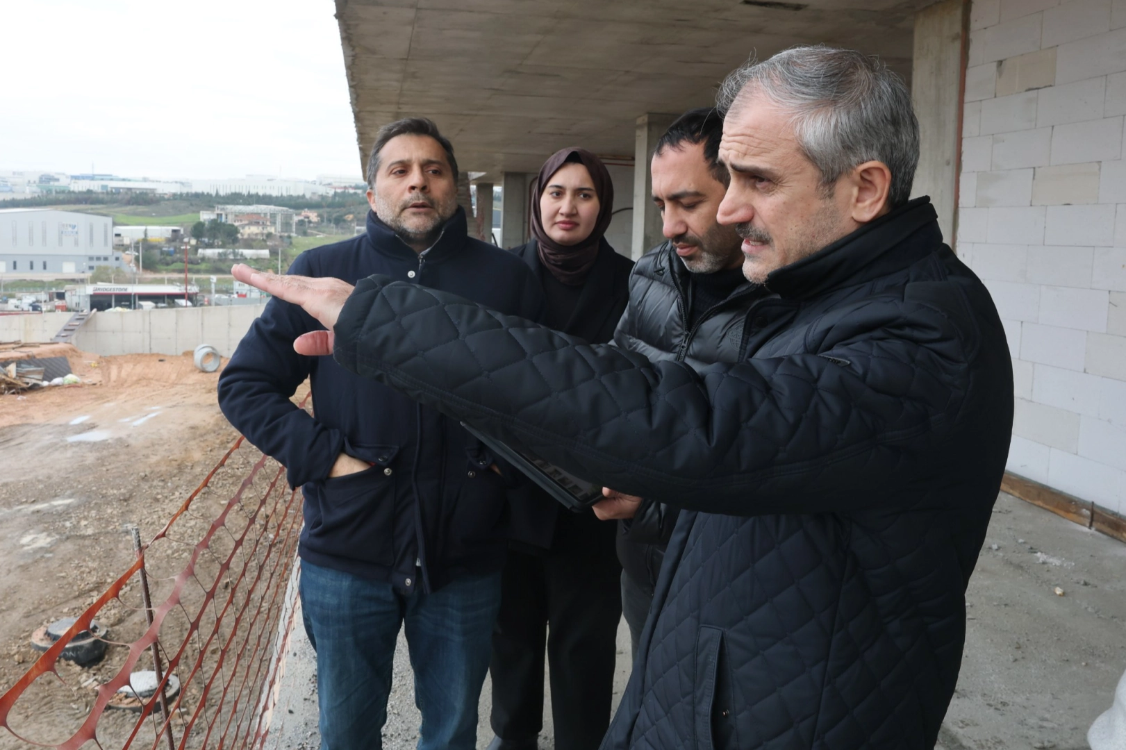 Koceli'de Spor Lisesi&rsquo;nde inşaat hızla s&uuml;r&uuml;yor  &nbsp;