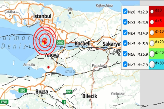 Adalar a&ccedil;ıklarında 2 g&uuml;nd&uuml;r 117 deprem oldu! Kandilli&rsquo;den mikrodeprem dizisi a&ccedil;ıklaması