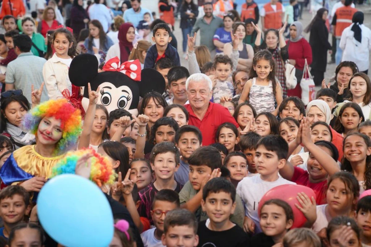 23 Nisan Ulusal Egemenlik ve Çocuk Bayramı Finike’de Coşkuyla Kutlandı