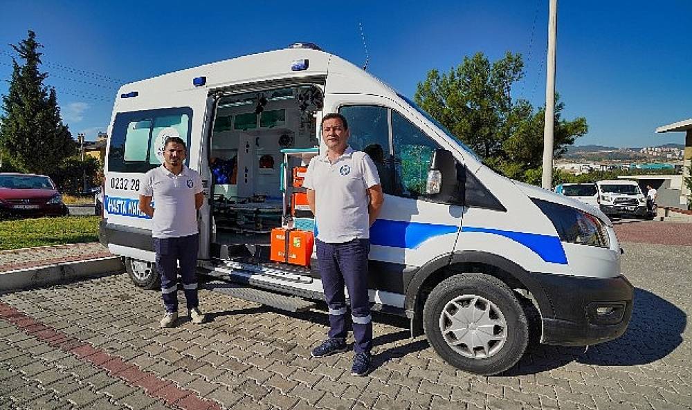 Gaziemir'de hasta ve engellilere 4 bin 81 kez nakil hizmeti