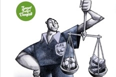 Denizli&rsquo;de &ldquo;Futbol&rdquo; temalı karikat&uuml;r yarışmasına yoğun ilgi