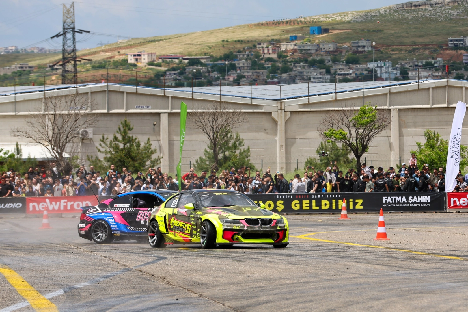 Gaziantep&rsquo;te T&uuml;rkiye Drift Şampiyonası heyecanı