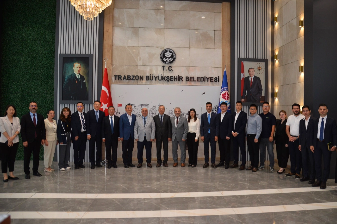 Trabzon'da &Ccedil;in ile yeni yatırım adımı