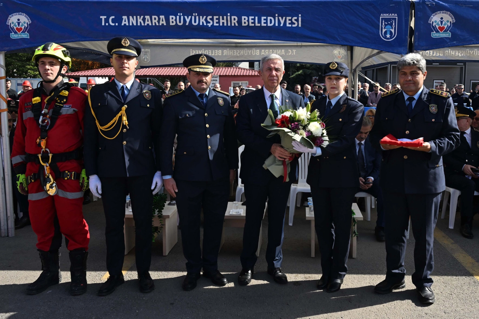 Ankara İtfaiyesi&rsquo;nde 100 personel yemin etti