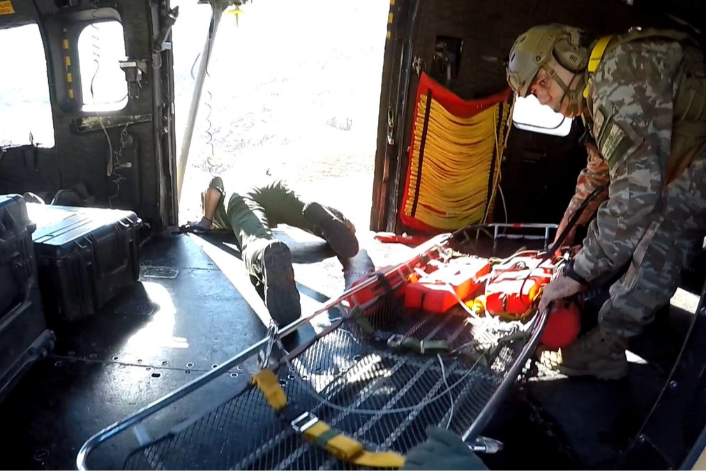 Niğde Aladağlar&rsquo;da yaralanan vatandaş helikopterle kurtarıldı