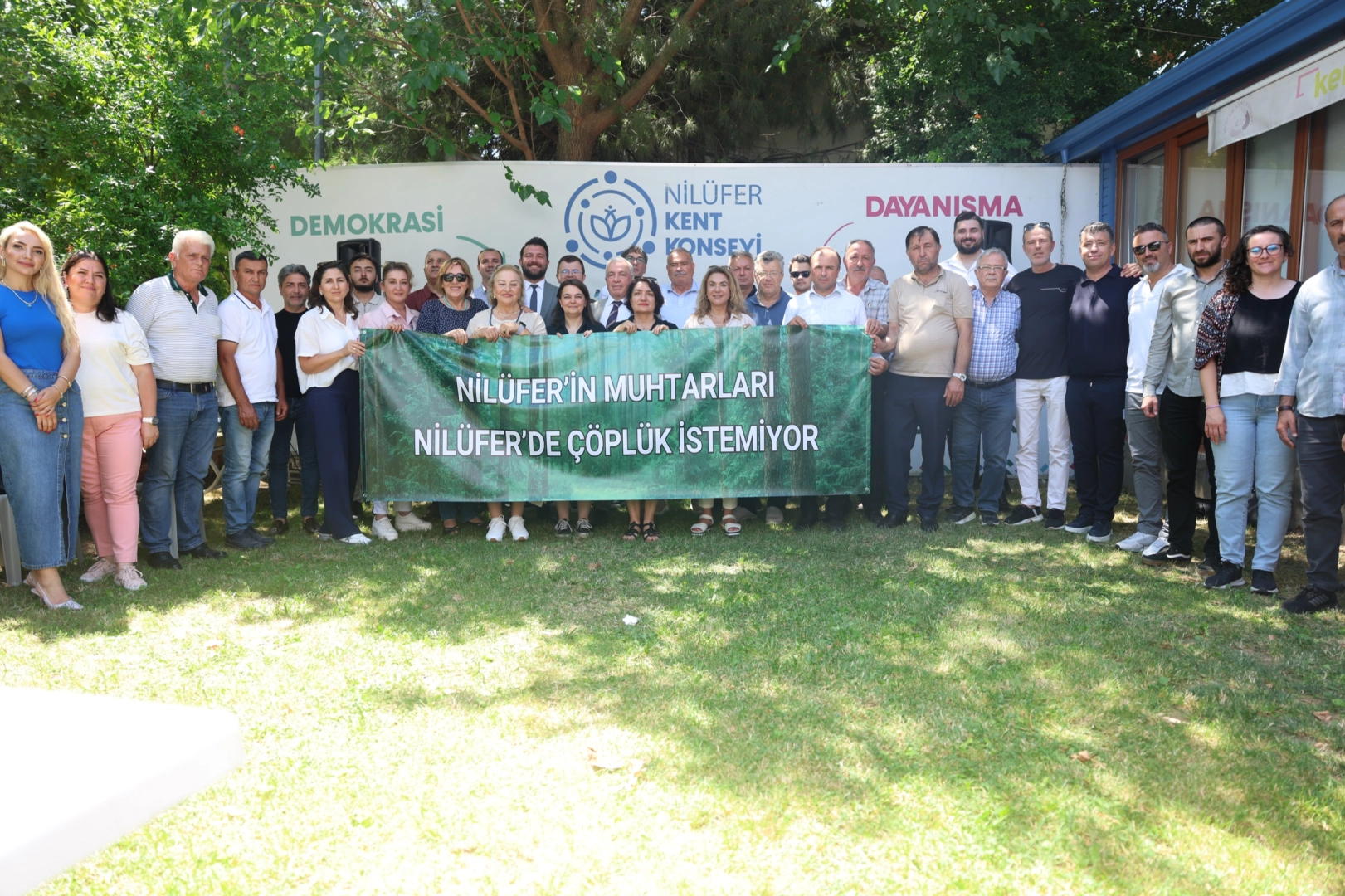 Bursa Nil&uuml;fer katı atık tesisine karşı tek ses oldu