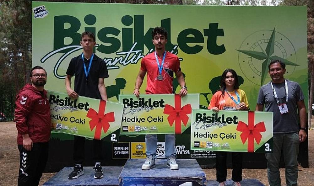 Konya B&uuml;y&uuml;kşehir'in Bisiklet ve Aile Oryantiring Etkinlikleri B&uuml;y&uuml;k Heyecana Sahne Oldu