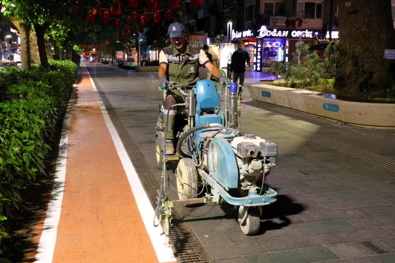Kocaeli&rsquo;de pedallar g&uuml;venle &ccedil;evriliyor