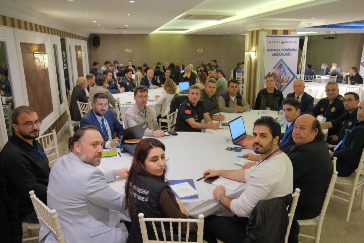 Bursa İneg&ouml;l&rsquo;de 'Afet Risk Azaltma &Ccedil;alıştayı' ger&ccedil;ekleştirildi