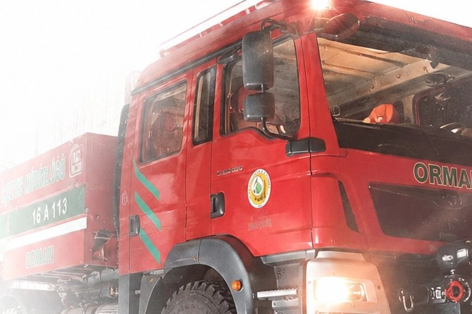 Muğla yangını d&ouml;n&uuml;ş&uuml; Bursa araz&ouml;z ekibi kaza yaptı