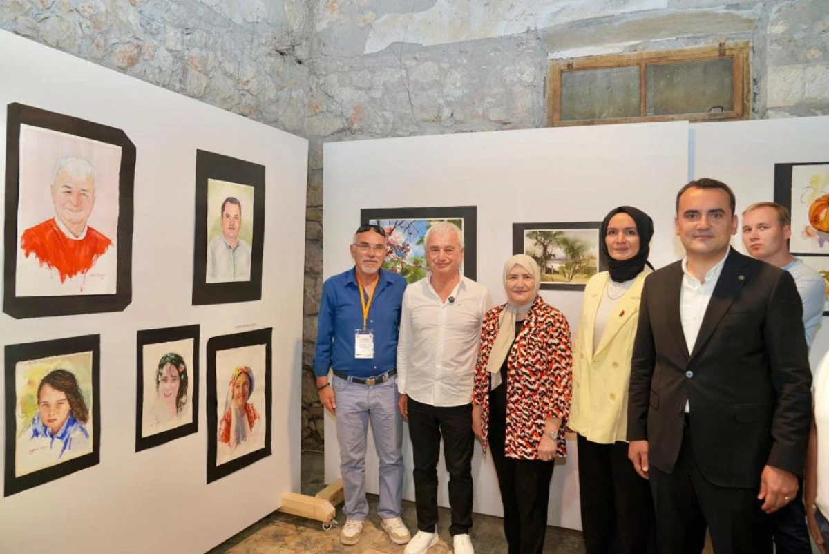 6. Uluslararası Finike Suluboya Festivali Büyük Coşkuyla Tamamlandı