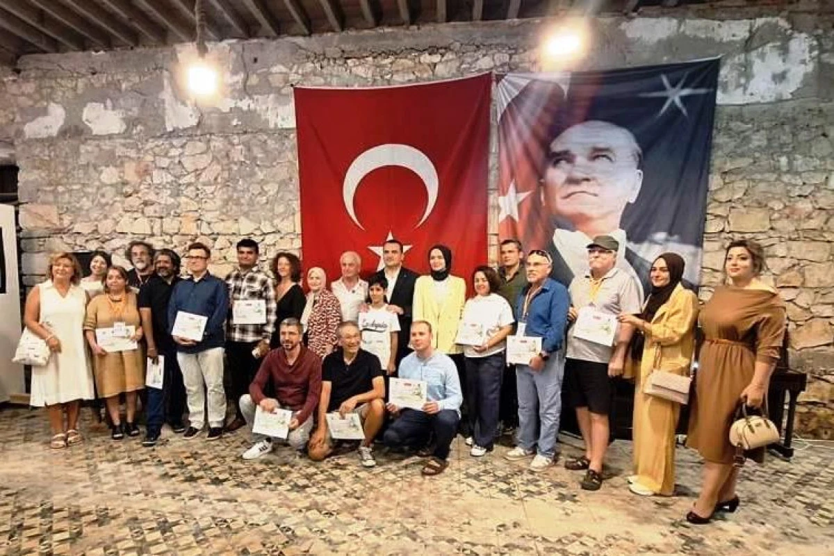 6. Uluslararası Finike Suluboya Festivali Renkli Görüntülerle Sona Erdi- Videolu Haber