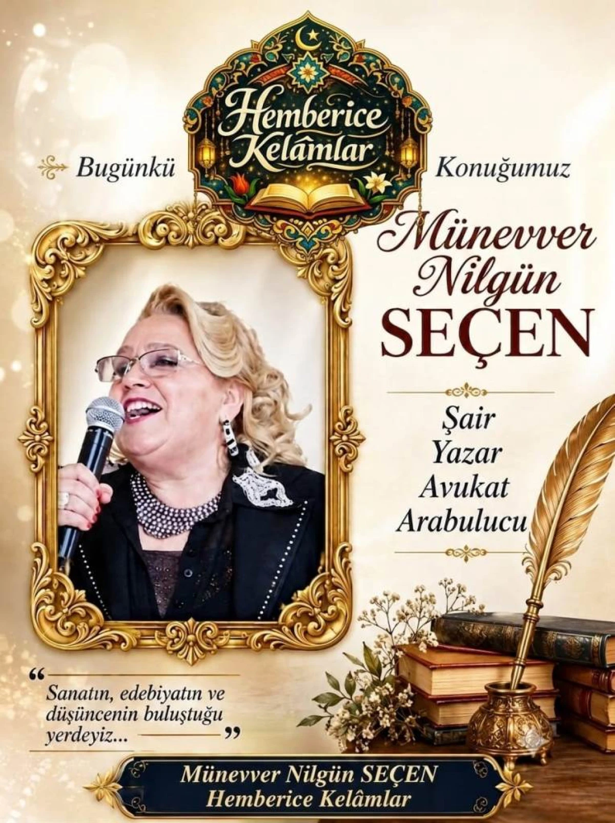 Adaletin Terazisinden G&ouml;n&uuml;l Teline: Av. M&uuml;nevver Nilg&uuml;n Se&ccedil;en ile Hemberice Kelamlar