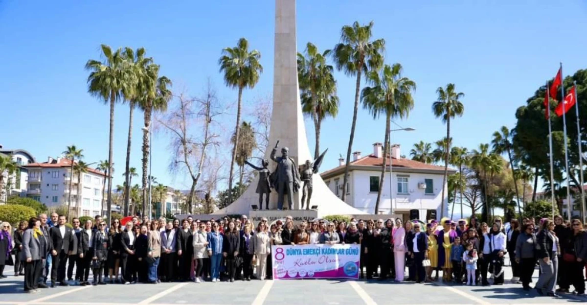 Alanya&rsquo;da 8 Mart&rsquo;ta Kadınlardan G&uuml;&ccedil; Birliği