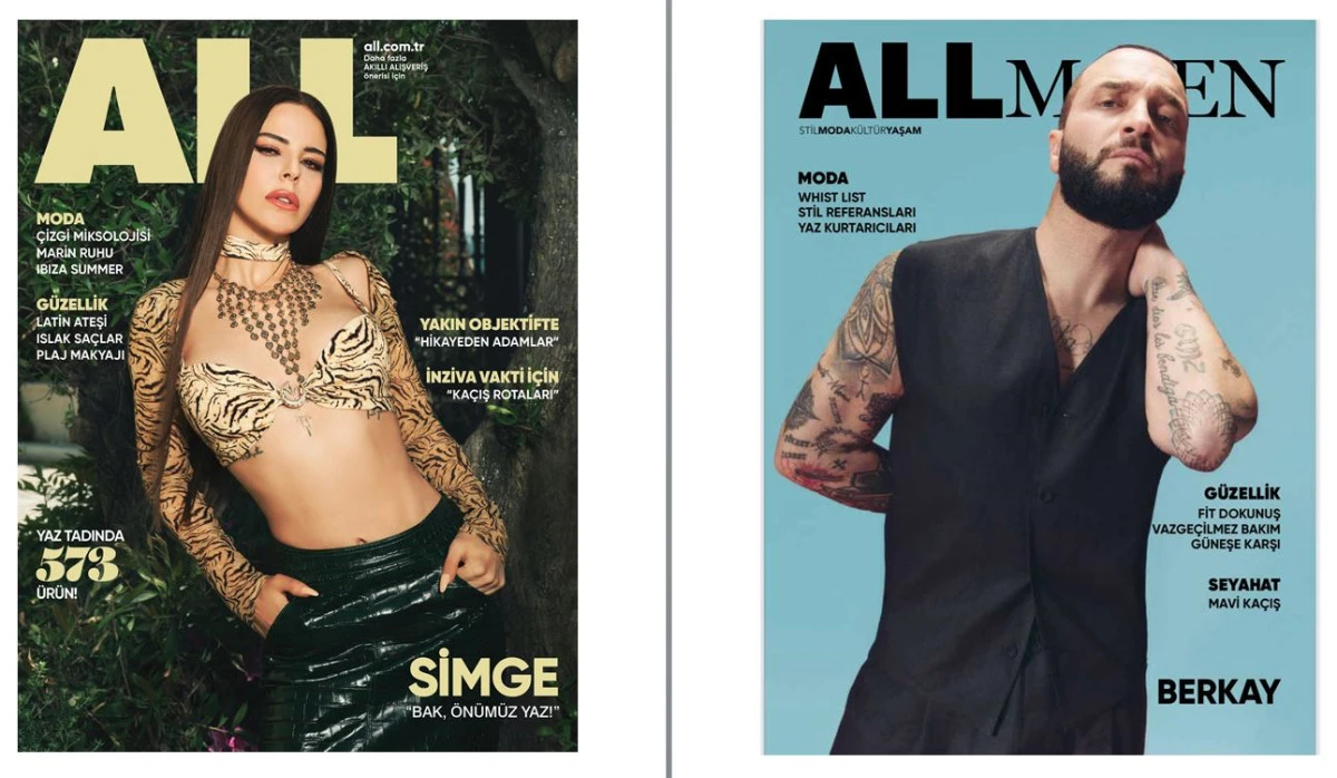 ALL & ALL MAN Haziran Sayısı: Simge ve Berkay Kapakta!