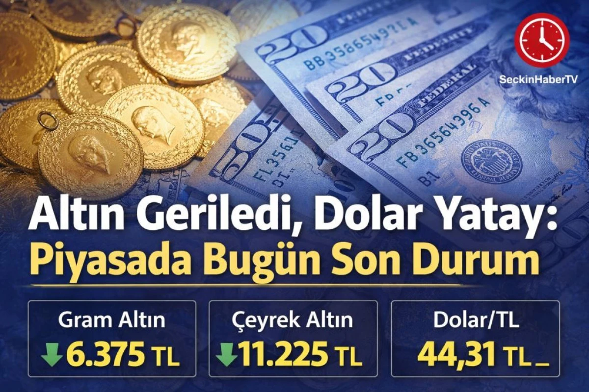 Altın geriledi, dolar yatay seyretti: Piyasada bug&uuml;n son durum
