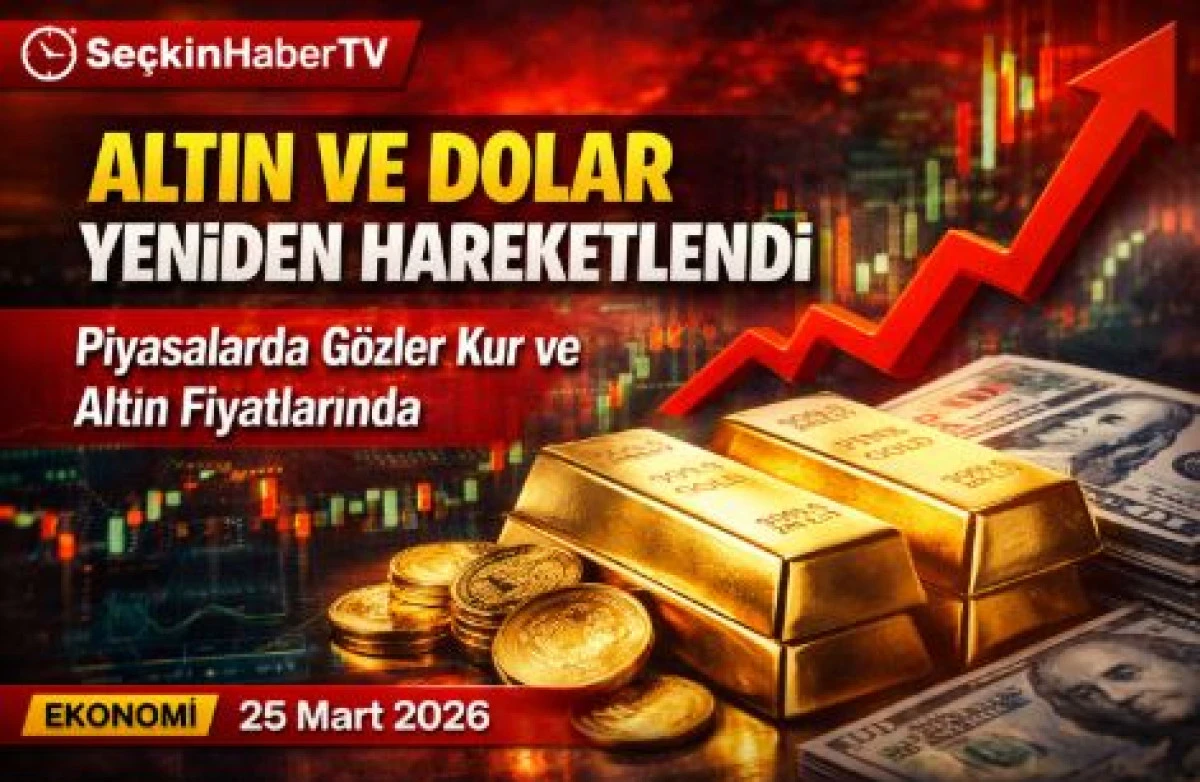 Altın ve dolar yeniden y&uuml;kselişte: Yatırımcıların g&ouml;z&uuml; piyasalarda