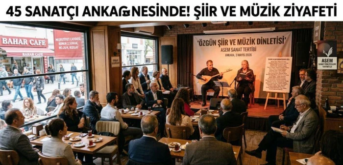 Ankara&rsquo;da Sanat R&uuml;zgarı: 45 Dev İsim Aynı Sahnede Buluşuyor