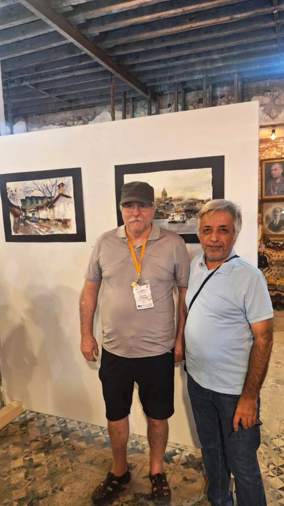 Antalyalı Ressam Kemal Çankaya: “Hayat gibi; düşünce yatıp kalma, ayağa kalk”