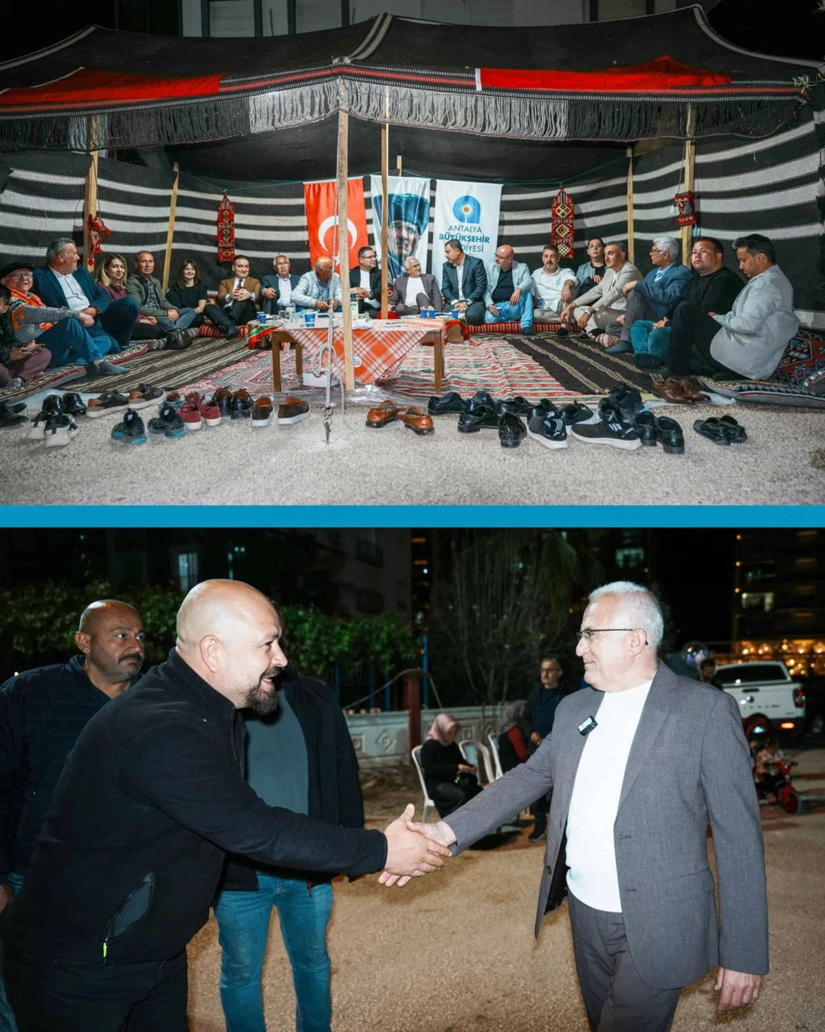 Başkan Avcıoğlu Y&ouml;r&uuml;k Obalarında Hemşehrileriyle Buluştu