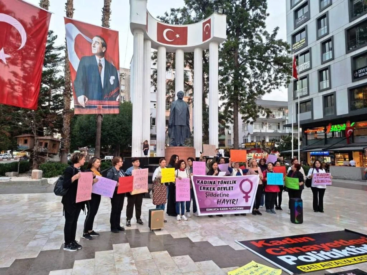 Batı Antalya Kadın Platformu 25 Kasım’da Meydanda: “Erkek-Devlet Şiddetine Karşı Alanlardayız”