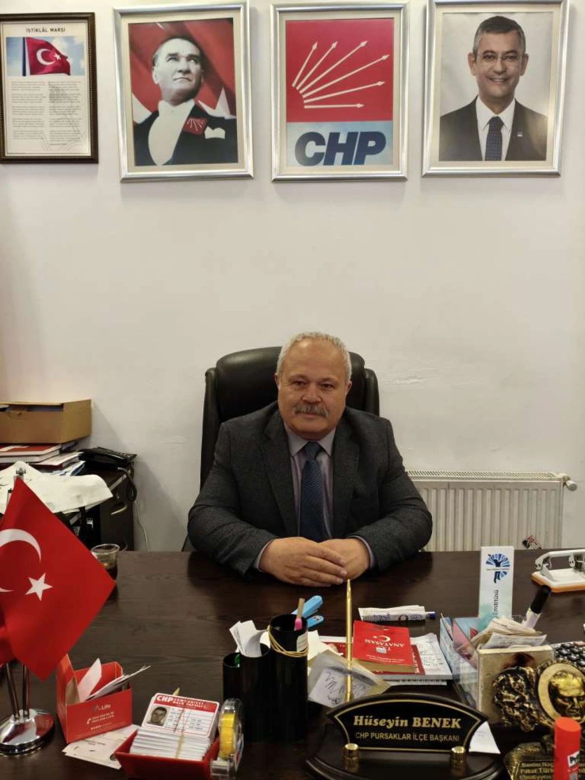 CHP Pursaklar İl&ccedil;e Başkanı H&uuml;seyin Benek&rsquo;ten Diyarbakır Emniyet M&uuml;d&uuml;rl&uuml;ğ&uuml;&rsquo;ne Y&ouml;nelik Saldırı Girişimine Kınama