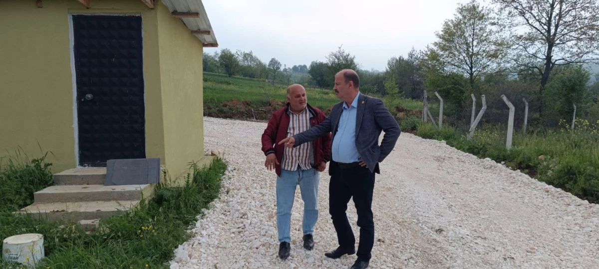 CHP’li Meclis Üyesi Ekrem Yunak, Pazaryeri Köylerindeki Çalışmaları Yerinde İnceledi