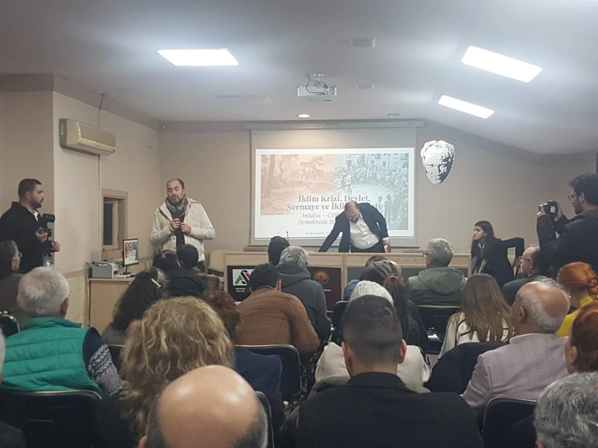 COP31 &Ouml;ncesi Antalya&rsquo;da İklim Adaleti Hamlesi: Baro&rsquo;dan Geniş Katılımlı Forum