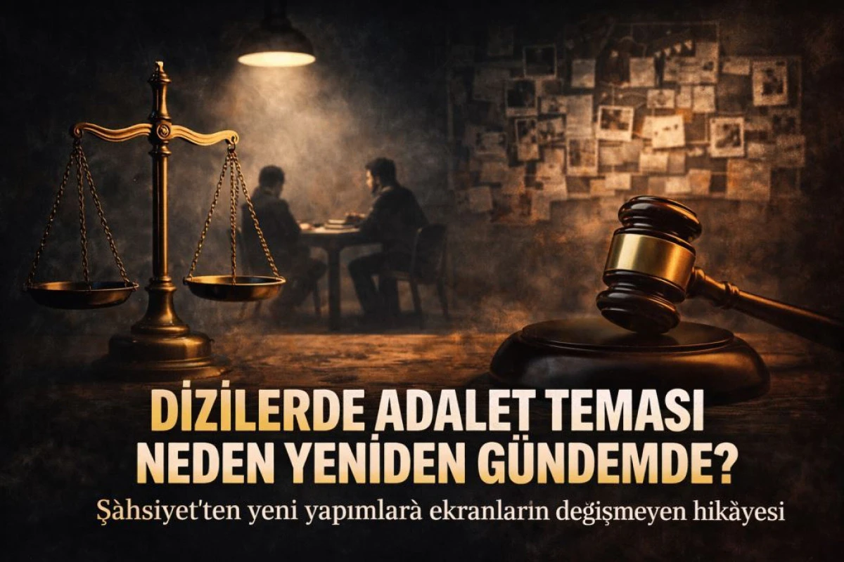 Dizilerde Adalet Teması Yeniden G&uuml;ndemde: Ekranların Değişmeyen Hik&acirc;yesi