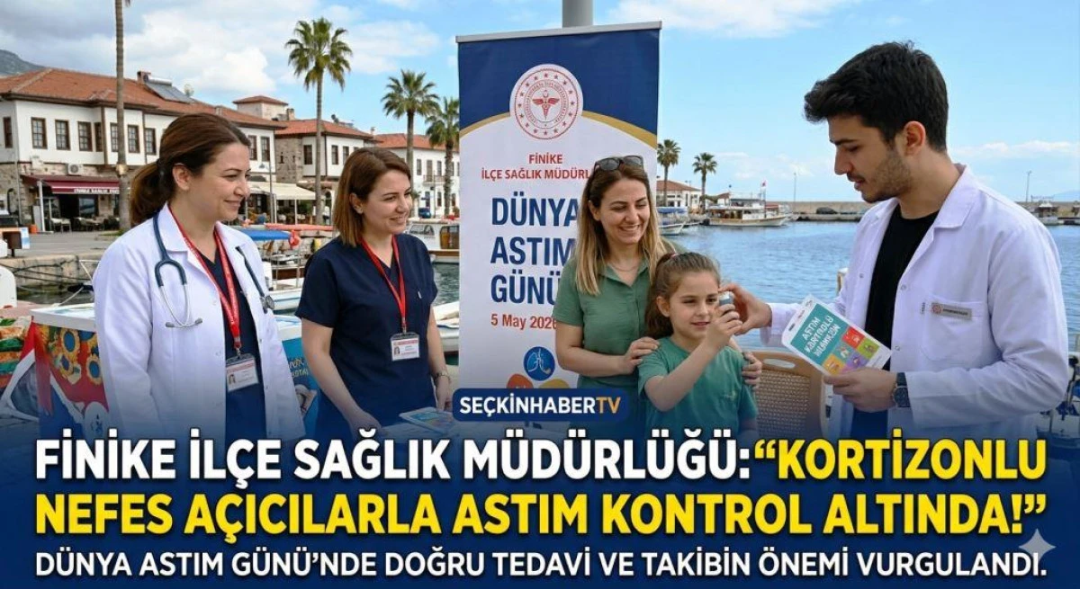 Finike İl&ccedil;e Sağlık M&uuml;d&uuml;rl&uuml;ğ&uuml;&rsquo;nden Hayati Uyarı: &ldquo;Astım Kontrol&uuml; Doğru Tedaviyle M&uuml;mk&uuml;n&rdquo;