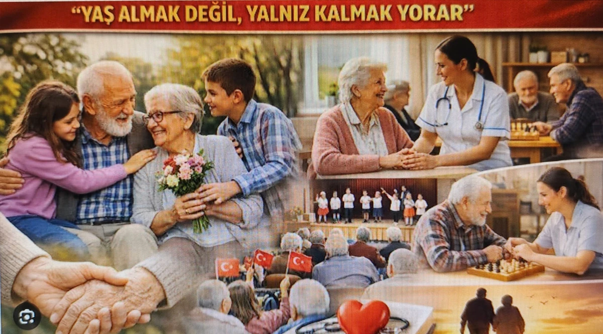 Finike&rsquo;de Yaşlılar Haftası Mesajı: &ldquo;Yaş Almak Değil, Yalnız Kalmak Yorar&rdquo;