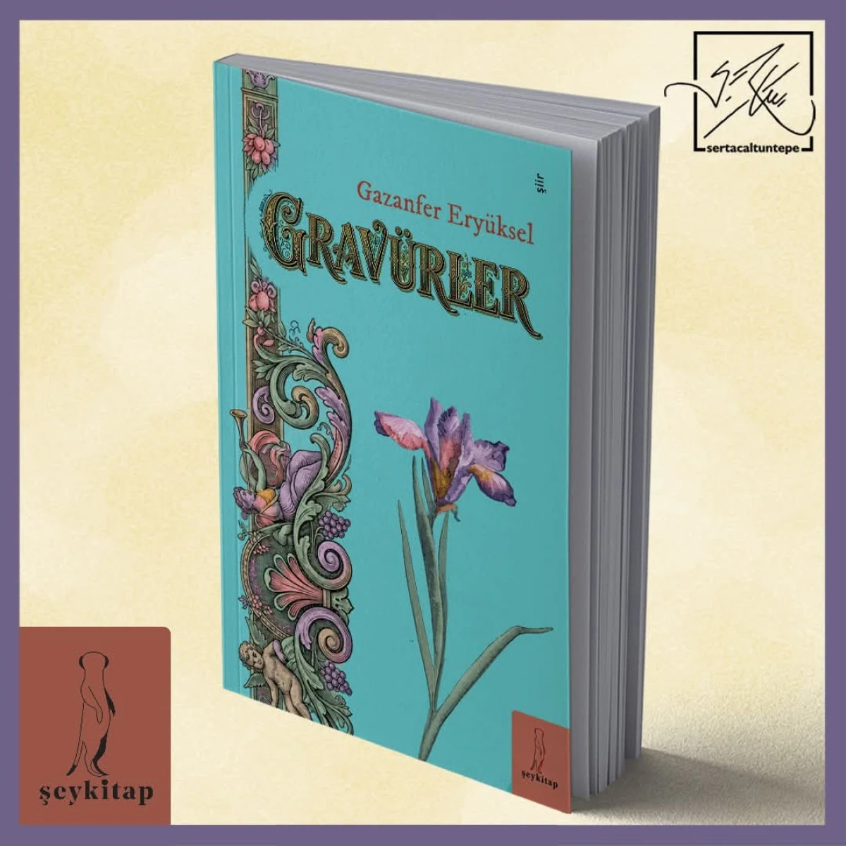 Gazanfer Ery&uuml;ksel&rsquo;in Yeni Şiir Kitabı "Grav&uuml;rler" Şey Kitap Etiketiyle Geliyor
