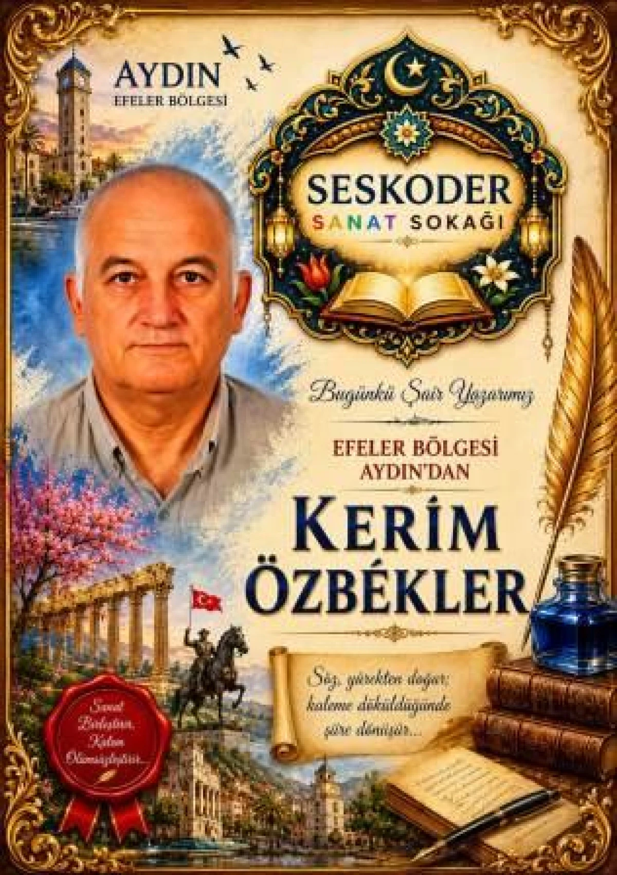 Gazetecilikten Şiire Uzanan Bir &Ouml;m&uuml;r: Kerim &Ouml;zbekler Hemberice Kelamlar&rsquo;a Konuk Oldu