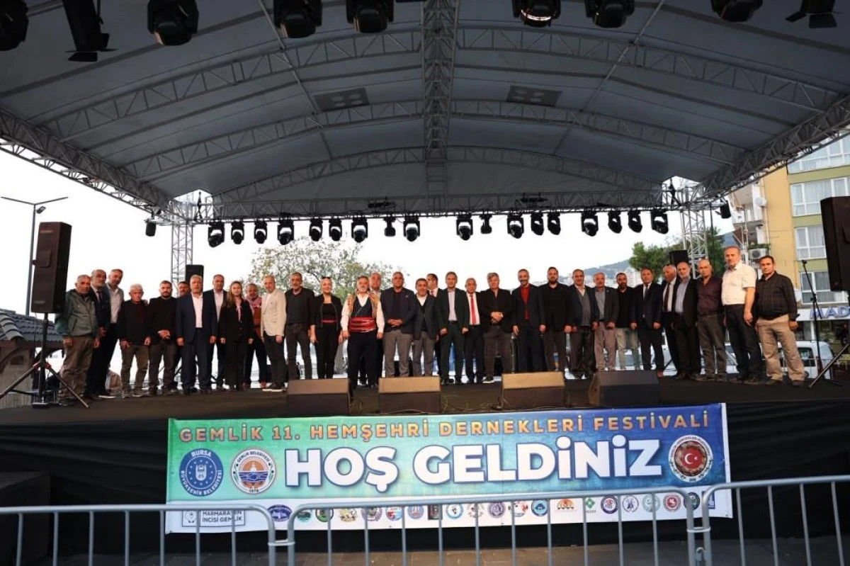 Gemlik&rsquo;te Anadolu R&uuml;zg&acirc;rı: 11. Hemşehri Dernekleri Festivali Başladı